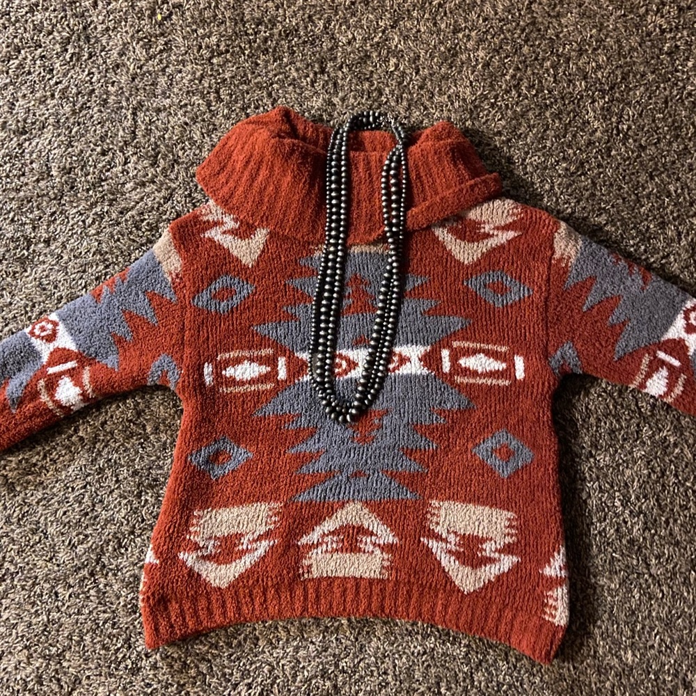 Western Aztec sweater
